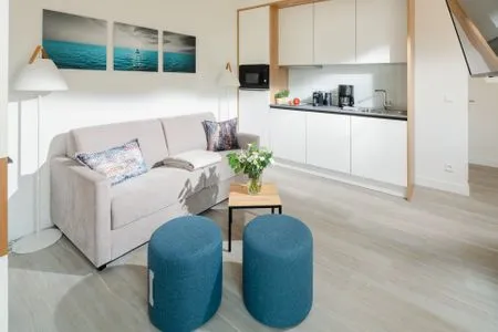 Wohnzimmer Nordstrandperle Ap. H3