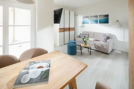 Wohnzimmer Nordstrandperle Ap. H3