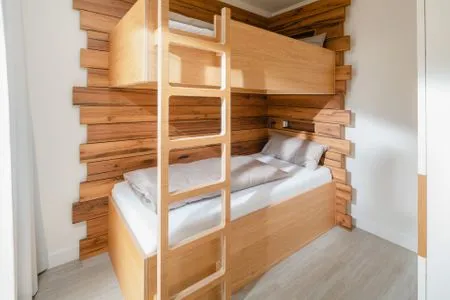 Schlafzimmer Nordstrandperle Ap. H3