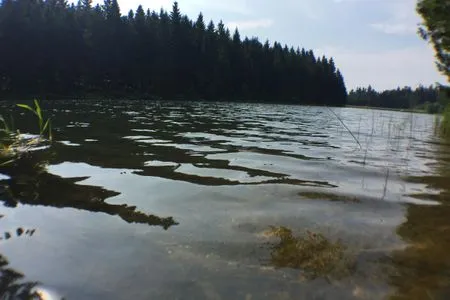 Landschaft Bocksberg Blick Haus 1 Kaminzeit