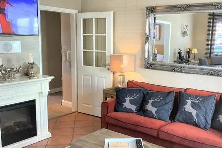 Wohnzimmer Bocksberg Blick Haus 1 Hirschzeit