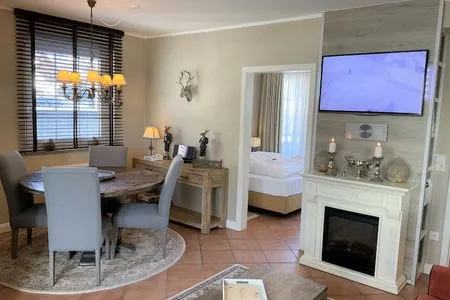 Wohnzimmer Bocksberg Blick Haus 1 Hirschzeit