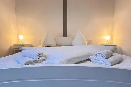 Schlafzimmer Ferienwohnung Meeresrauschen Pellworm