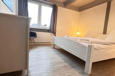 Schlafzimmer Ferienwohnung Meeresrauschen Pellworm