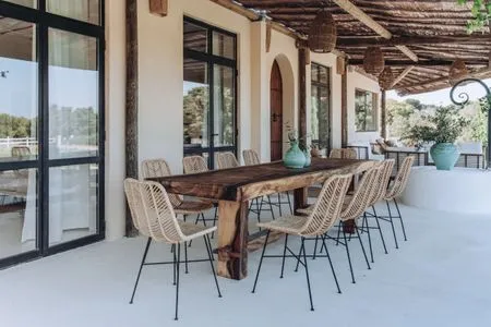 Terrasse Finca Ibiza