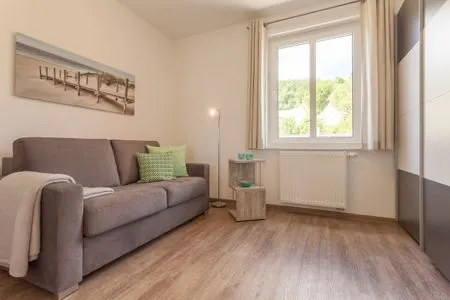 Schlafzimmer Villa Am alten Kreidebruch, FW Störtebeker - mit Balkon