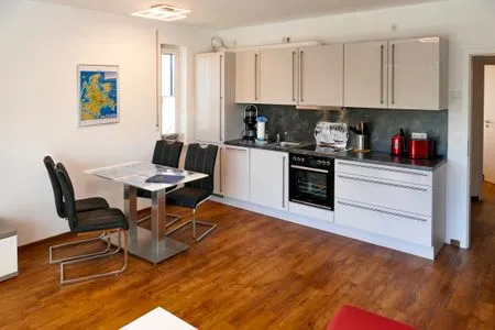 Küche / Küchenzeile Villa Am alten Kreidebruch, FW Lachmöwe - mit Balkon