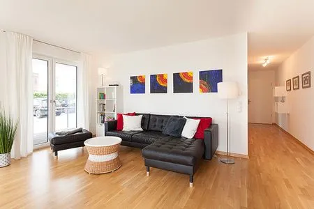 Wohnzimmer Villa Amelie, App. Baltic Sea - mit Meerblick