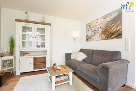 Wohnzimmer Haus Anna Ferienwohnung Strandperle