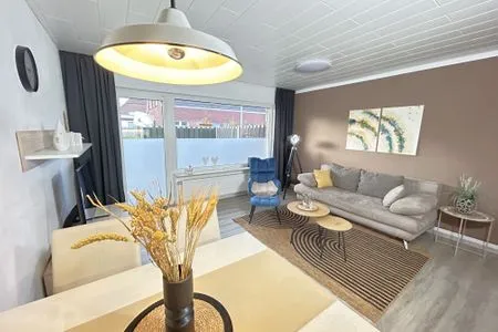 Wohnzimmer Ferienwohnung Ostfriesenmuschel
