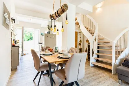 Wohnzimmer FeWo Lieblingsplatz in PRORA - 7.06