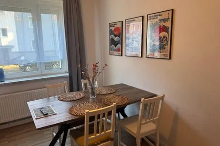 Wohnzimmer Gemütliches Appartement "Irina" in Weißenfels mit 3 Schlafzimmern