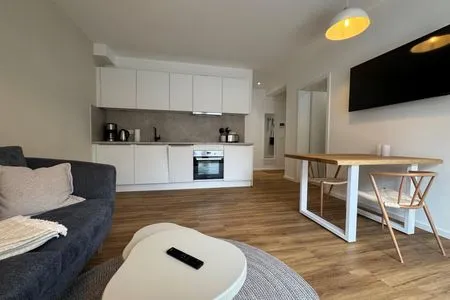 Genießen Sie das Kochen in dieser stilvollen und modernen Küche! Salt & Sand Haffkrug Salt & Sand Wohnung Sand