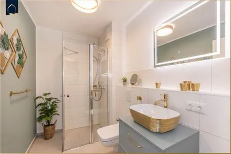 Badezimmer Ferienwohnung Goldkind