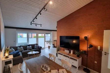 Wohnzimmer Ferienhaus Nordstern