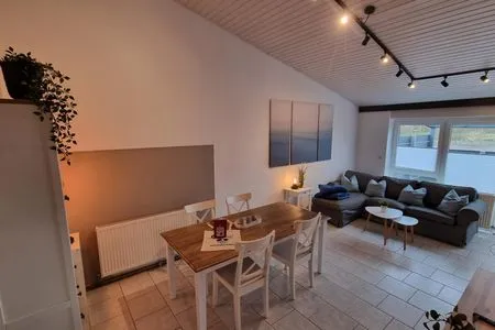 Wohnzimmer Ferienhaus Nordstern