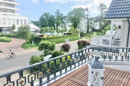 Balkon Villa Imme App. 4 - mit überdachtem Balkon & wohnlichem Ambiente in strandnaher Lage
