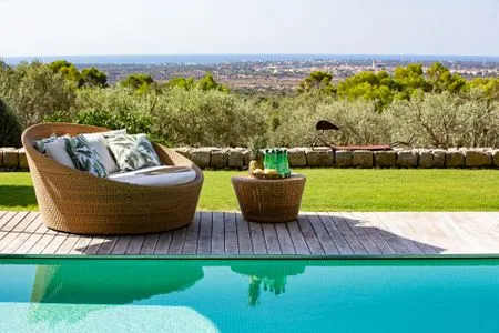 Terrasse Finca Son Silvestre