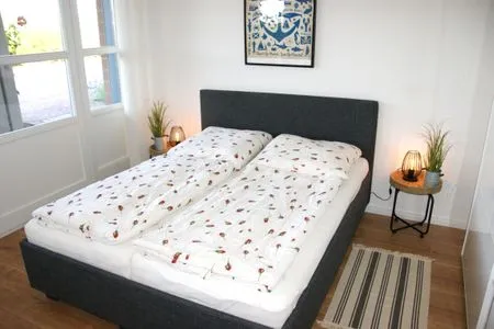 Schlafzimmer Ferienwohnung "Sprotte" am Schönberger Strand