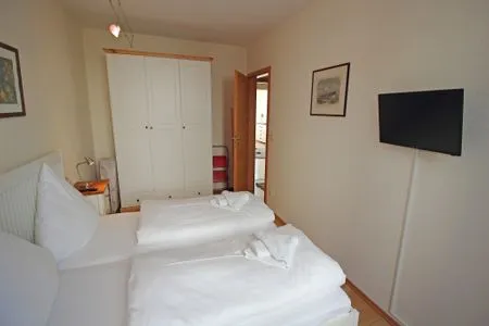 Schlafzimmer Villa Seeblick - App. 309 - mit herrlichem Meerblick