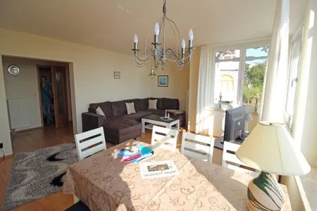 Wohnzimmer Villa Seeblick - App. 309 - mit herrlichem Meerblick