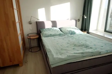 Schlafzimmer FeWo Albatros in Prora - 6.52