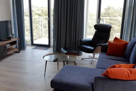 Wohnzimmer FeWo Albatros in Prora - 6.52