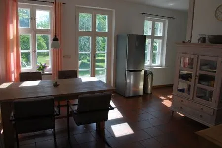 Küche / Küchenzeile Jasmundhus auf Rügen - Ferienwohnung Backbord