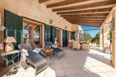 Terrasse Finca Carina Mallorca