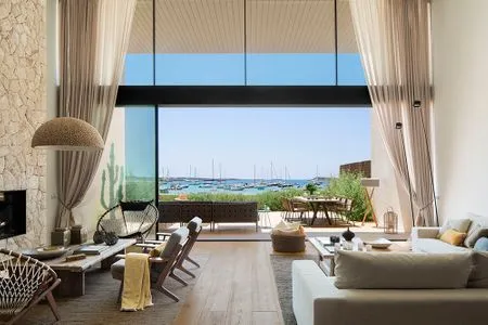 Wohnzimmer Beach House Colonia