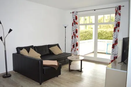 Wohnzimmer Strandresidenz Ferienwohnung 2