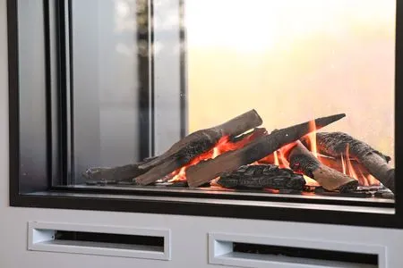  Marina Strandbad Chalet RiverLodge mit Zaun Haus Nr. 94