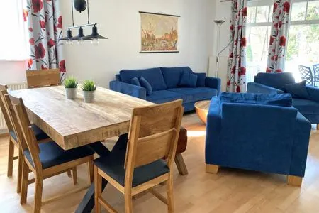 Wohnzimmer Strandresidenz Ferienwohnung 4