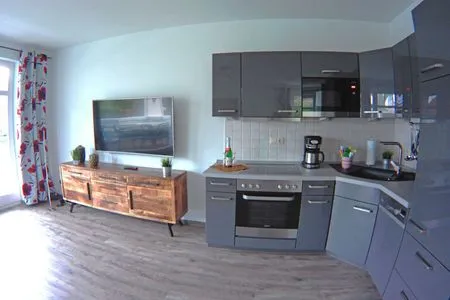 Küche / Küchenzeile Strandresidenz Ferienwohnung 10