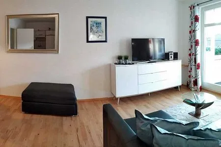Wohnzimmer Strandresidenz Ferienwohnung 11