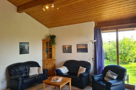 Wohnzimmer Ferienhaus Austernfischer