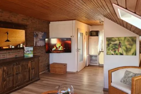 Wohnzimmer Fewo Kiebitzküken