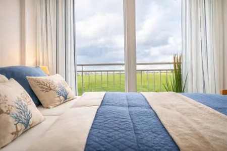 Schlafzimmer Haus Lüttje Hörn Wohnung Strand