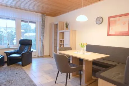 Wohnzimmer Ferienhaus Thies