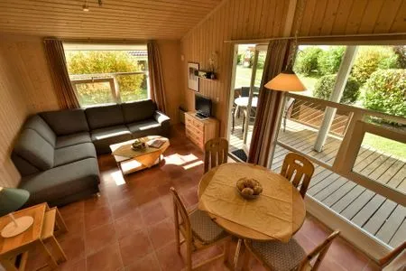 Wohnzimmer Ferienhaus Typ A