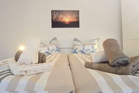 Schlafzimmer Ferienhaus Strandstraße 17 Ferienwohnung 2