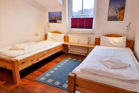 Schlafzimmer Ferienwohnung  Lorenz - mit herrlichem Meerblick