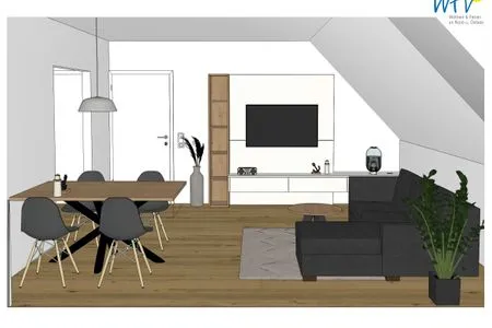 Wohnzimmer Friesenfranz Ferienwohnung Friesensonne