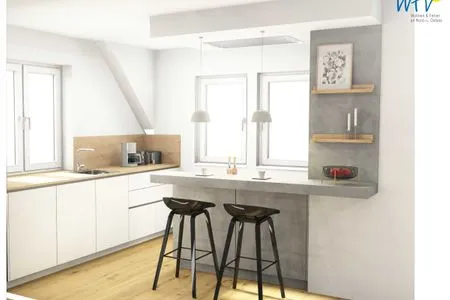 Wohnzimmer Friesenfranz Ferienwohnung Friesensonne