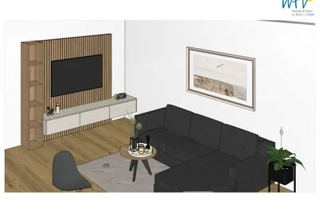 Wohnzimmer Friesenfranz Ferienwohnung Dünenfriese