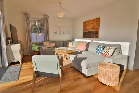 Wohnzimmer Blüten & Meer - Haus Meer