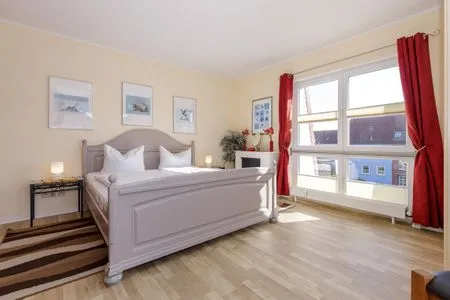 Schlafzimmer Dünengarten 47 Ferienwohnung 37