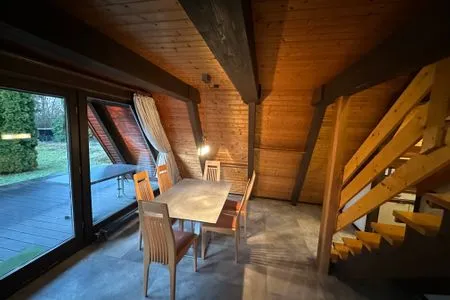 Wohnzimmer Ferienhaus Eichhörnchennest