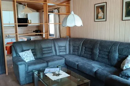 Wohnzimmer Ferienhaus Katzenbuckelblick