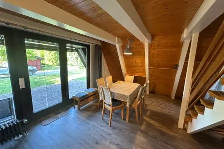 Wohnzimmer Ferienhaus Bergklang